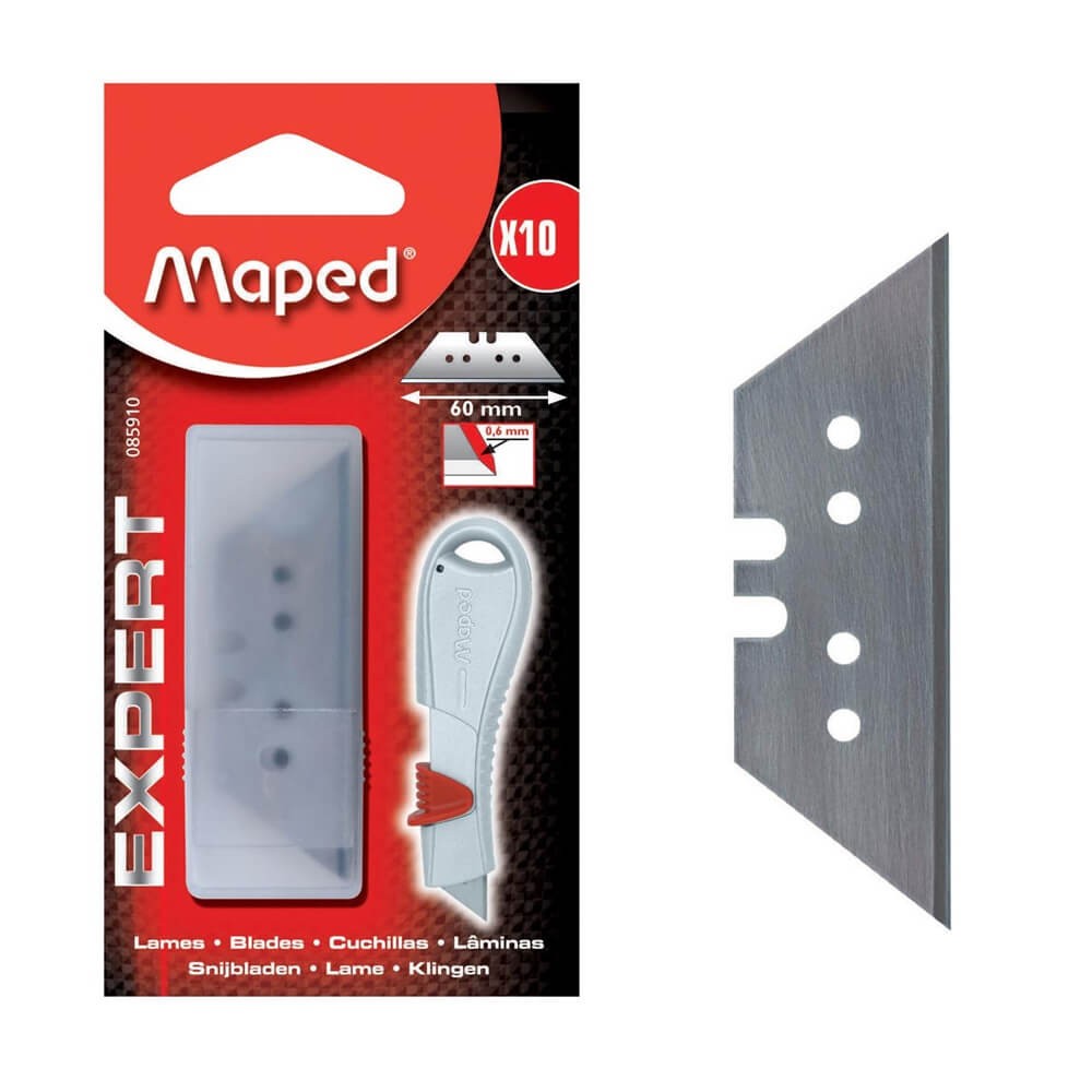 Maped Maket Bıçağı Yedeği Expert Güvenlik 10'lu