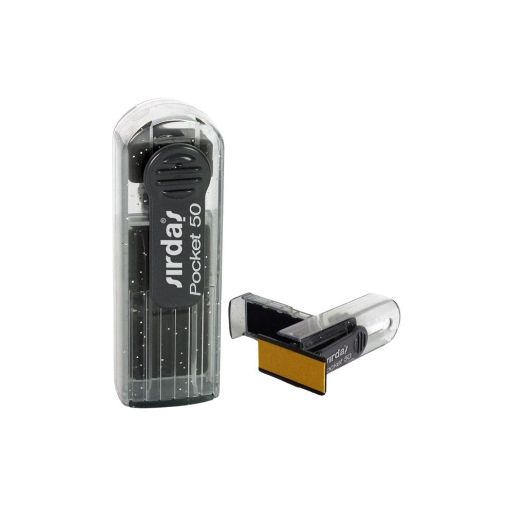 Sırdaş Cep Kaşe 50 14x41 mm Siyah