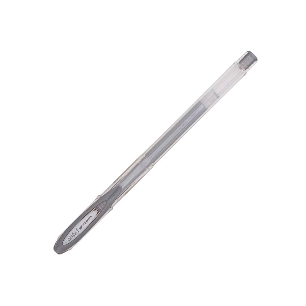 Uni-Ball Roller Kalem Signo Fine 0.8 mm Silver