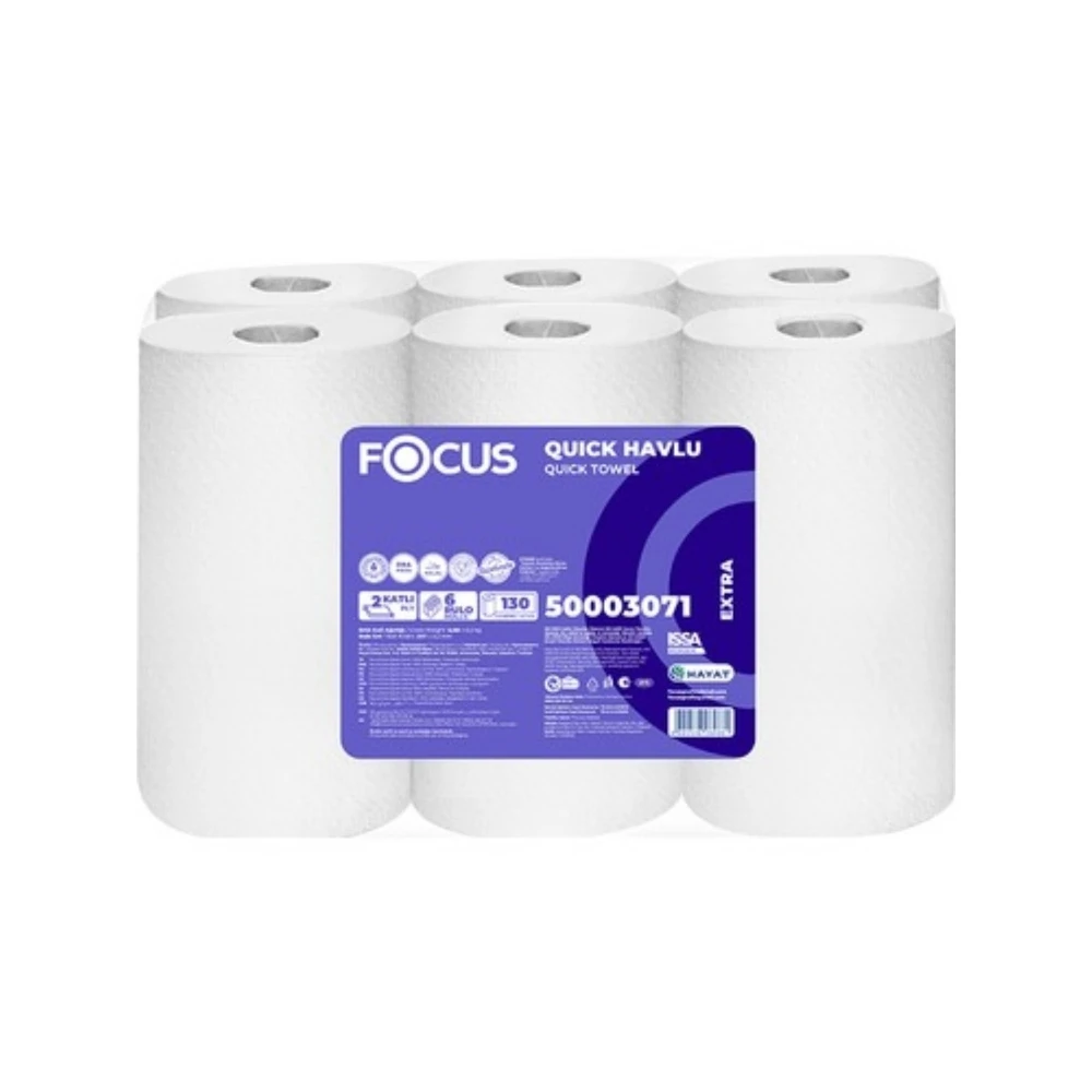 Focus Quıck Extra Havlu 130 mt 6 lı