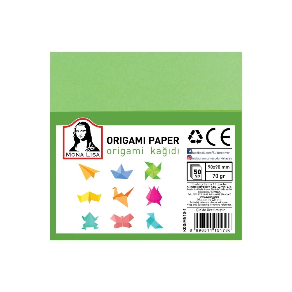 Südor Origami Kağıdı 8.9x8.9 cm
