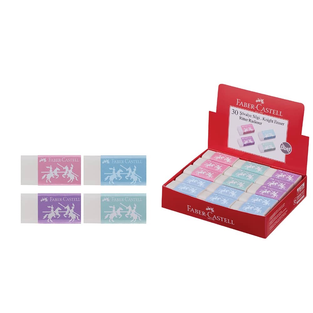 Faber-Castell Silgi Deniz Şövalye Pastel Renkler Dust-Free 5130000013