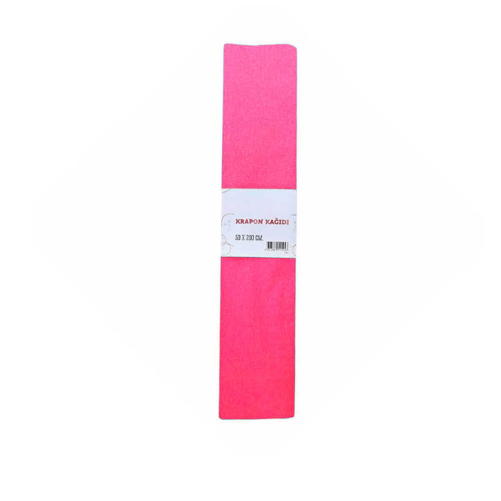 Gıpta Krapon Kağıdı 50x200 cm 10 Adet Pembe