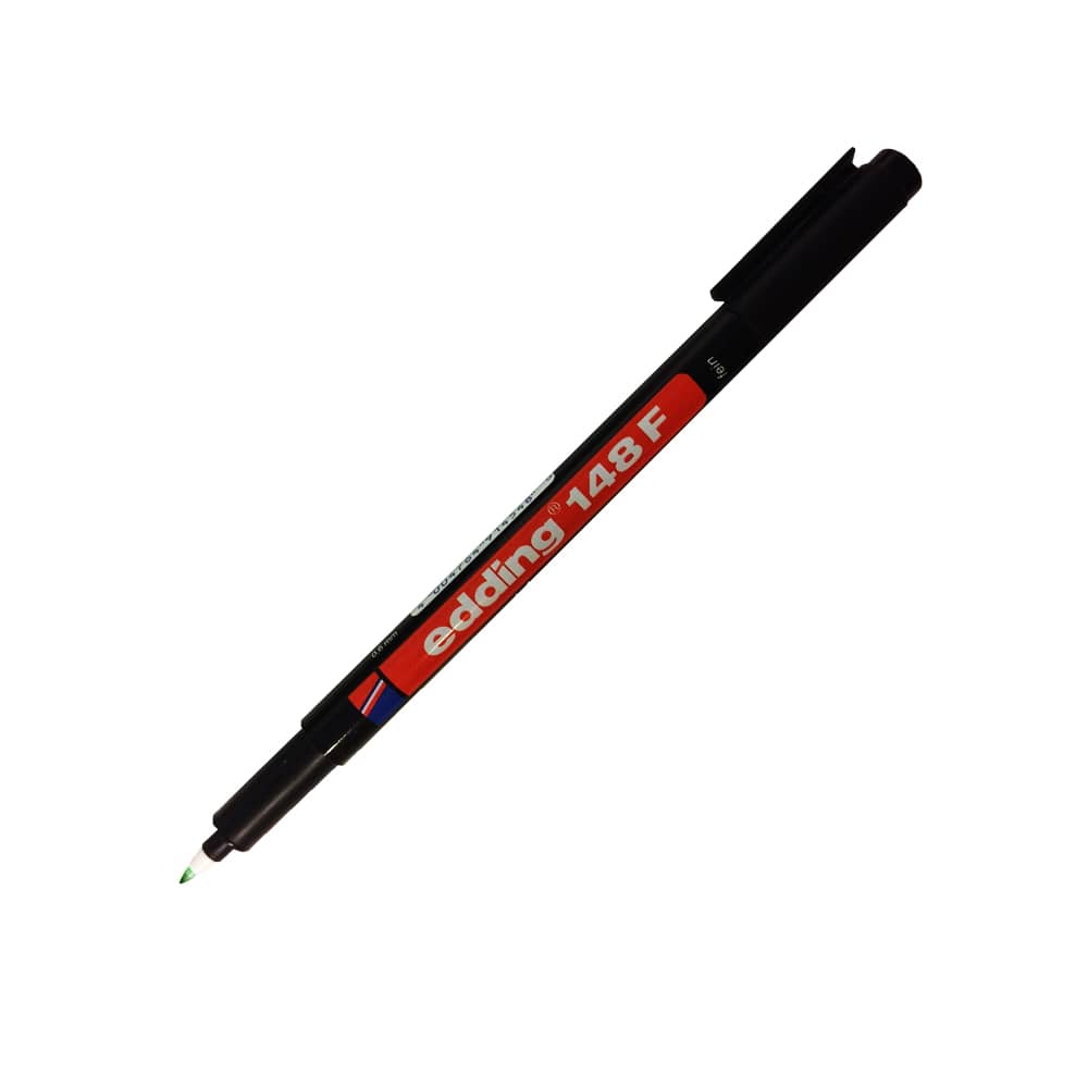 Edding Asetat Kalemi Silgili Yuvarlak Uç 0.6 mm Yeşil