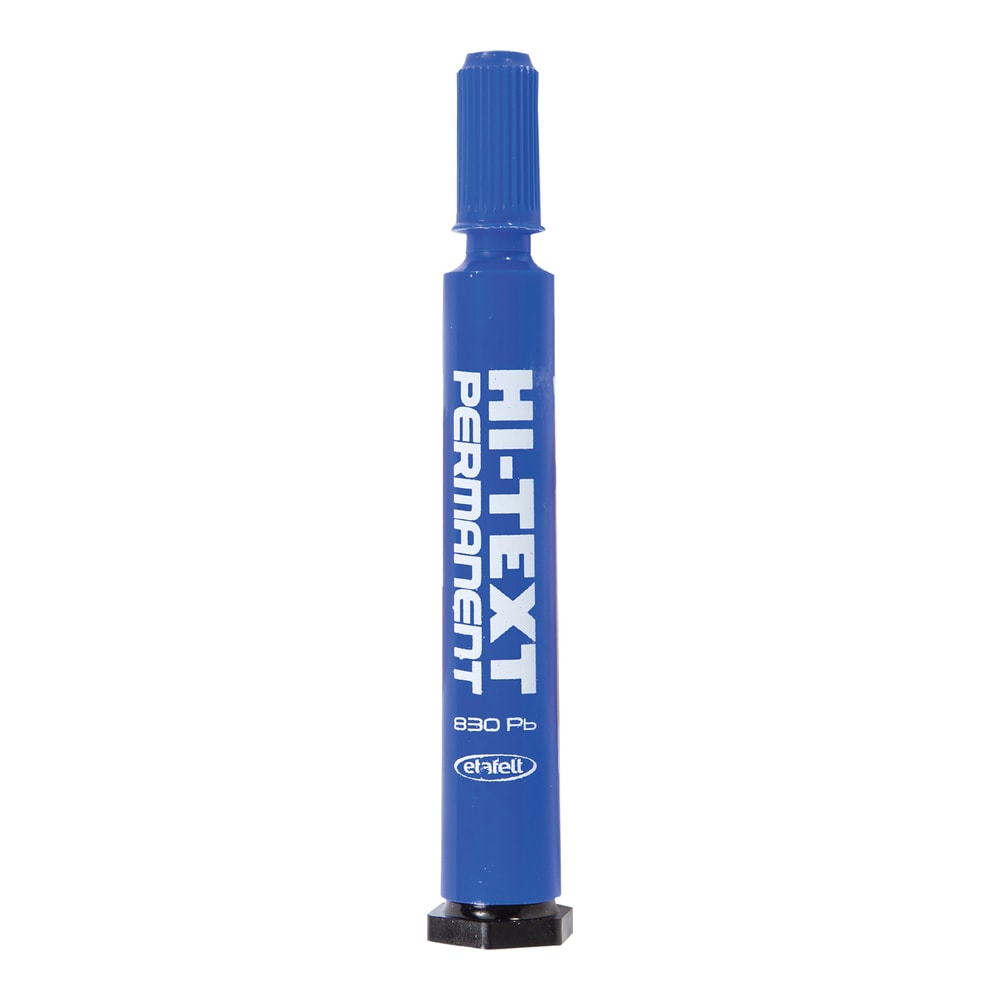 Hi-Text Permanent Markör 830PB Yuvarlak Uç Mavi