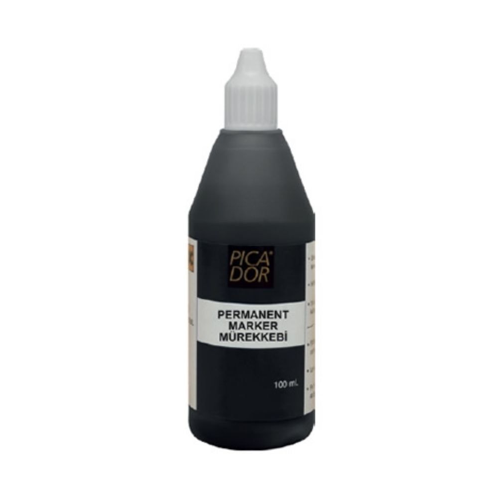 Picador Permanent Markör Mürekkebi 100 ml Mavi