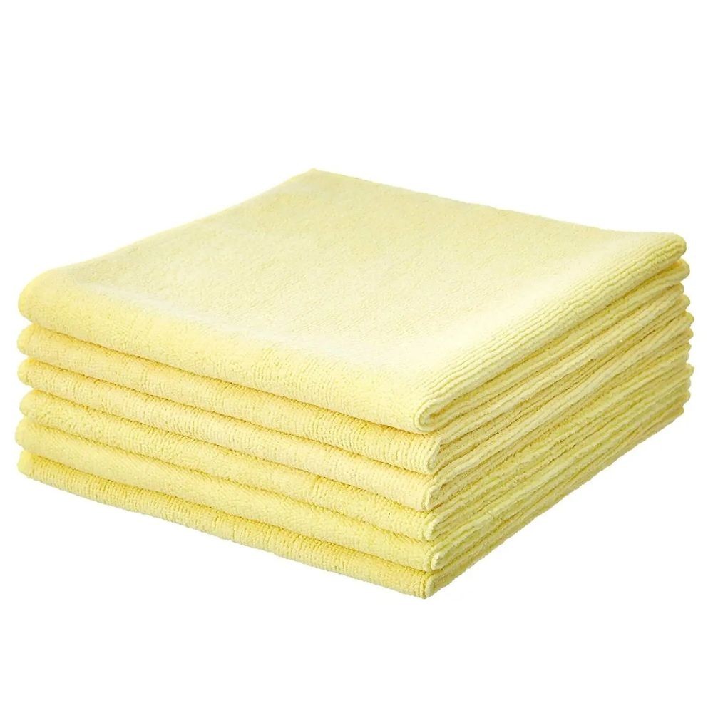 Microfiber Star Bez 40x40 Sarı 5'li