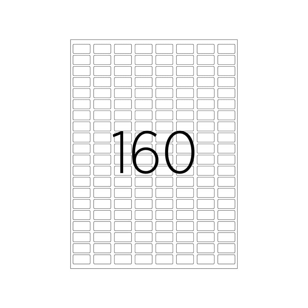 Tanex Laser Etiket 22x12 mm TW-2280