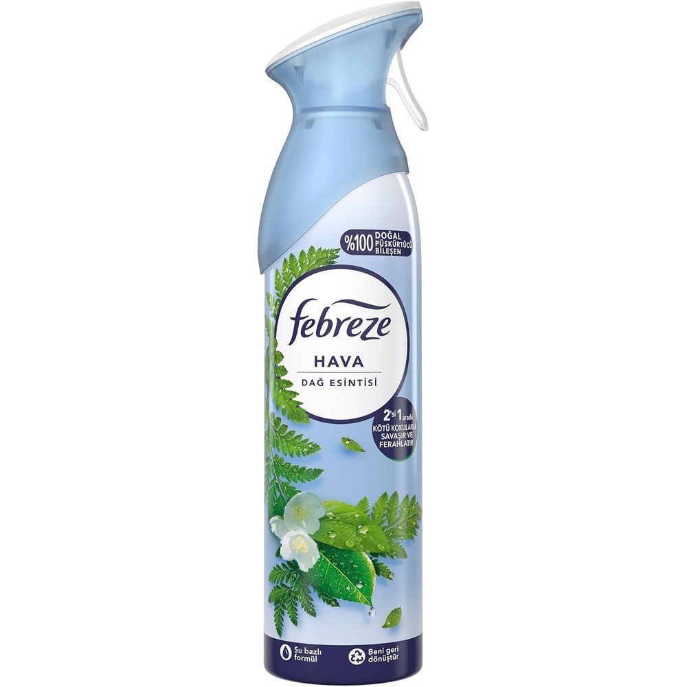 Febreze Aerosol Oda Kokusu Dağ Esintisi 185 ml