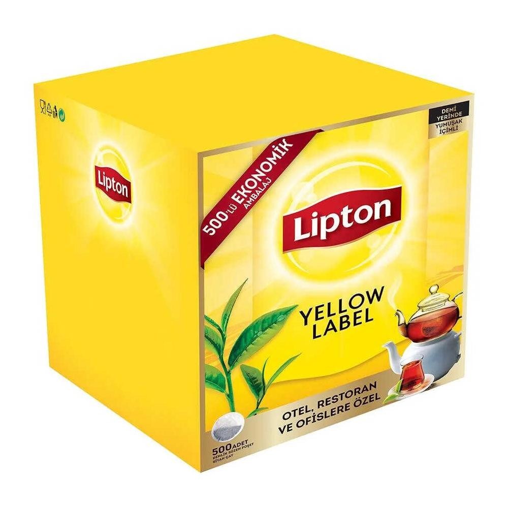 Lipton Yellow Label Demlik Poşet Çay 500'lü 3.2 gr