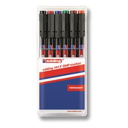 Edding Asetat Kalemi 0.6 mm Set Karışık 6'lı