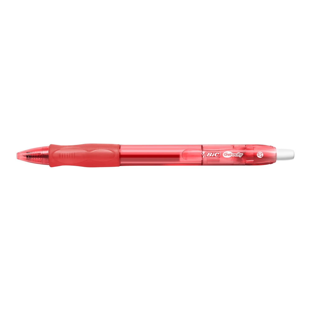 Bic Jel Kalem Gelocity Basmalı 0.7 mm Kırmızı