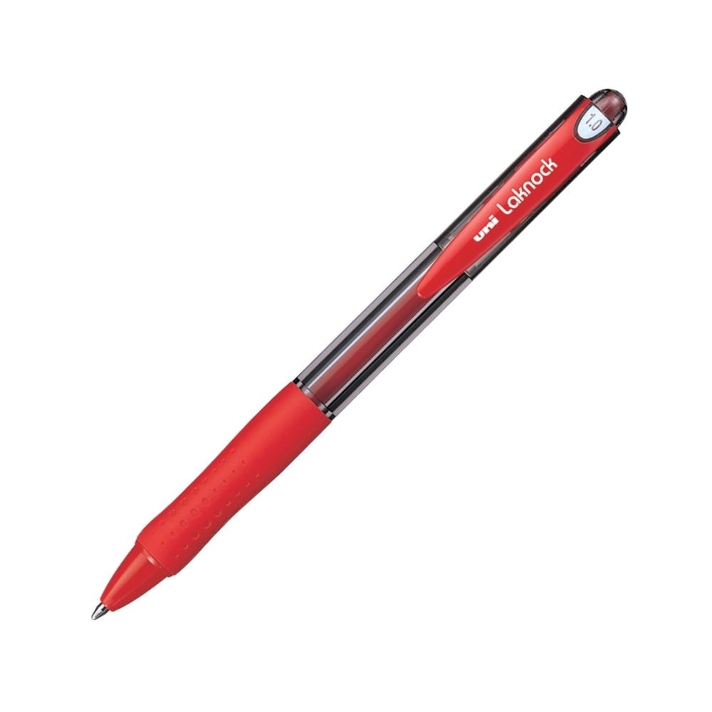 Uni-Ball Tükenmez Kalem SN-100 Laknock 1.0 Kırmızı