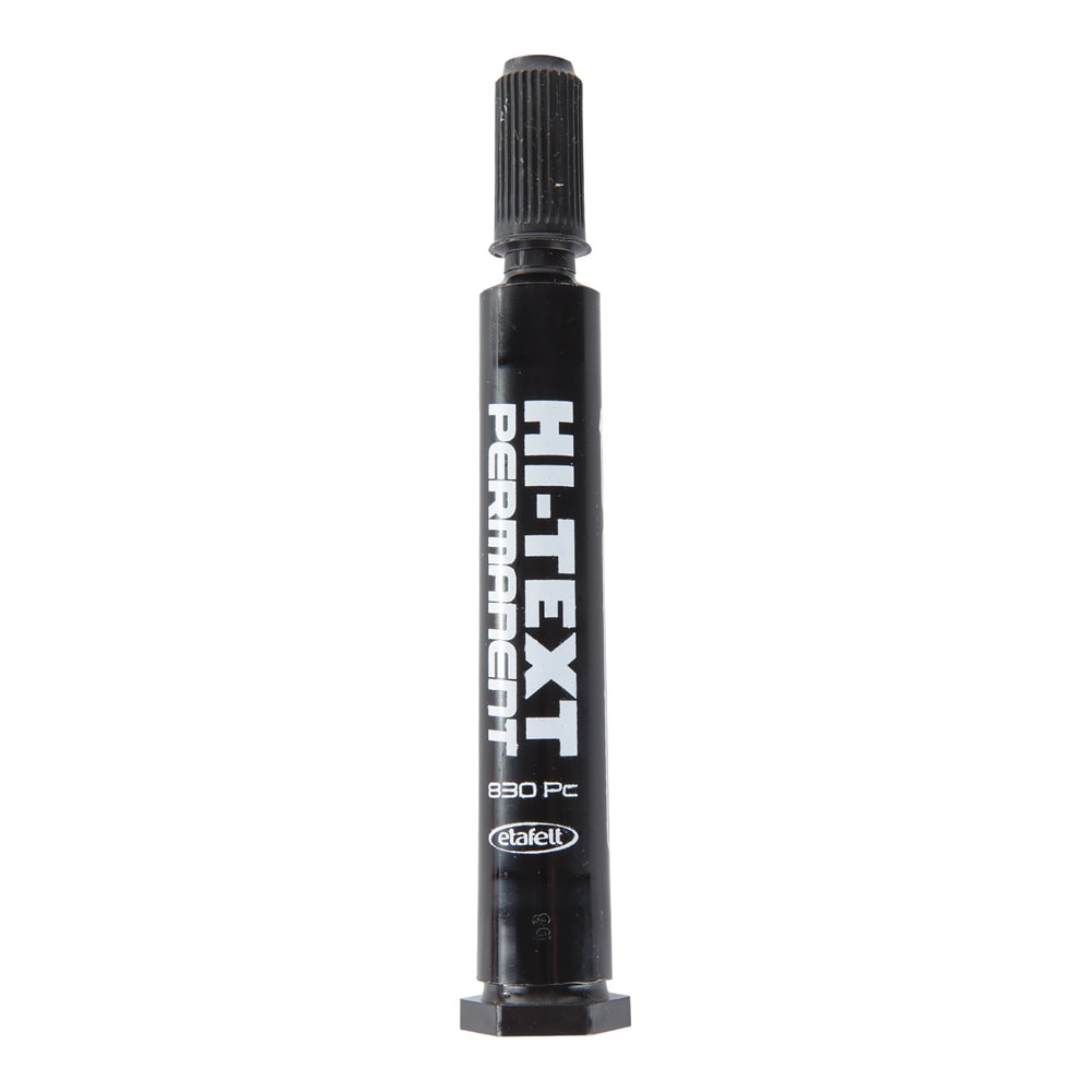 Hi-Text Permanent Markör 830PC Kesik Uç Siyah