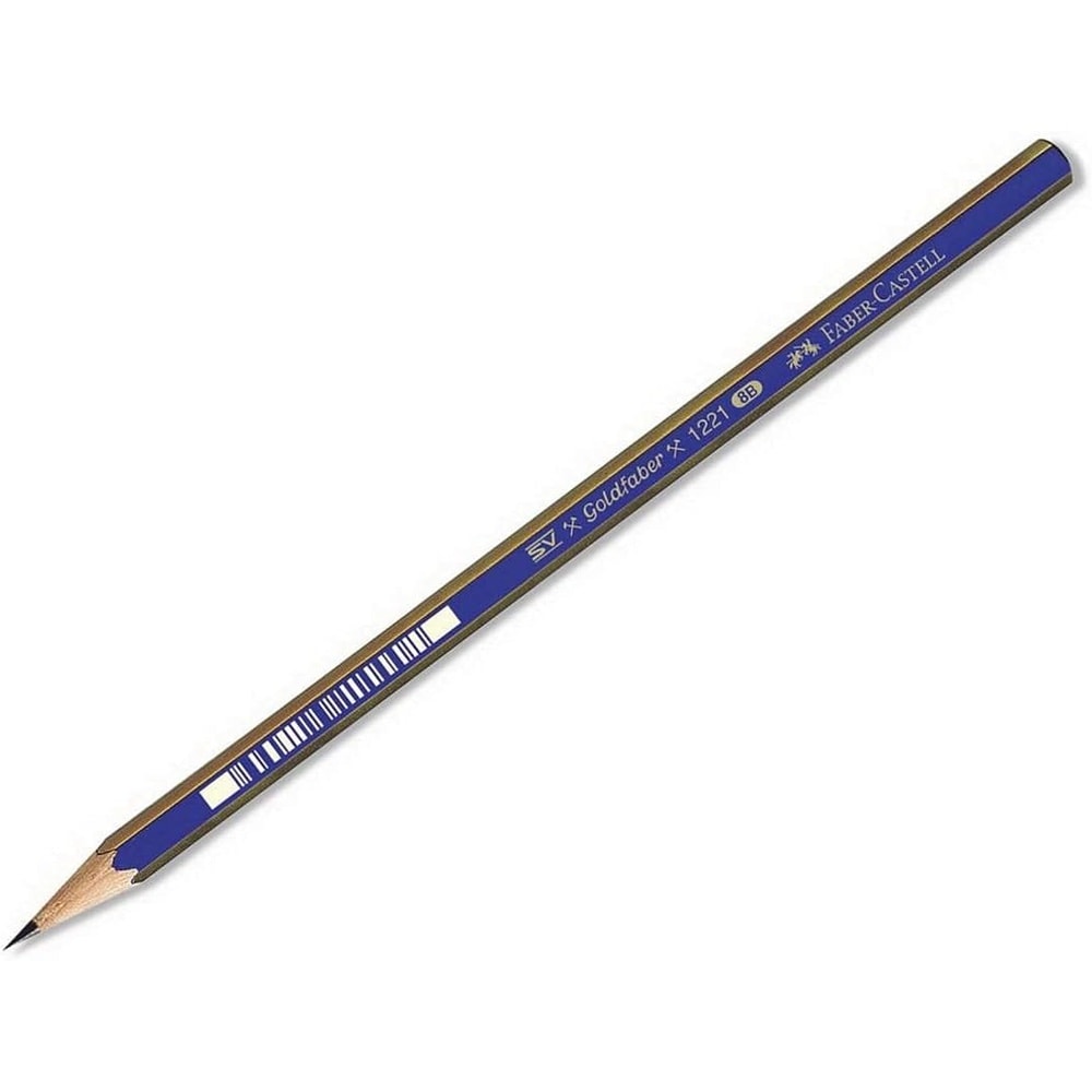 Faber-Castell Kurşun Kalem Dereceli 8B Goldfaber
