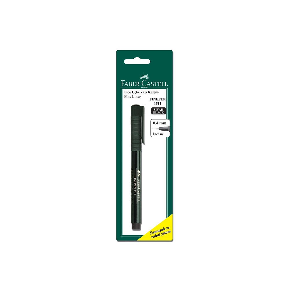 Faber-Castell Finepen 1511 İğne Uç K. Siyah