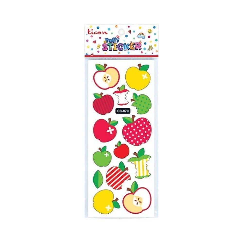 Ticon Sticker Puffy Meyve