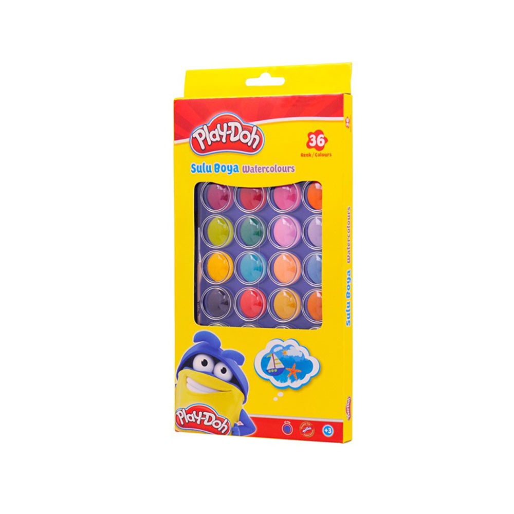 Play-Doh Sulu Boya 23 mm 36'lı