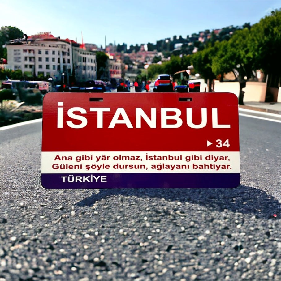 İstanbul Sokak Tabelası
