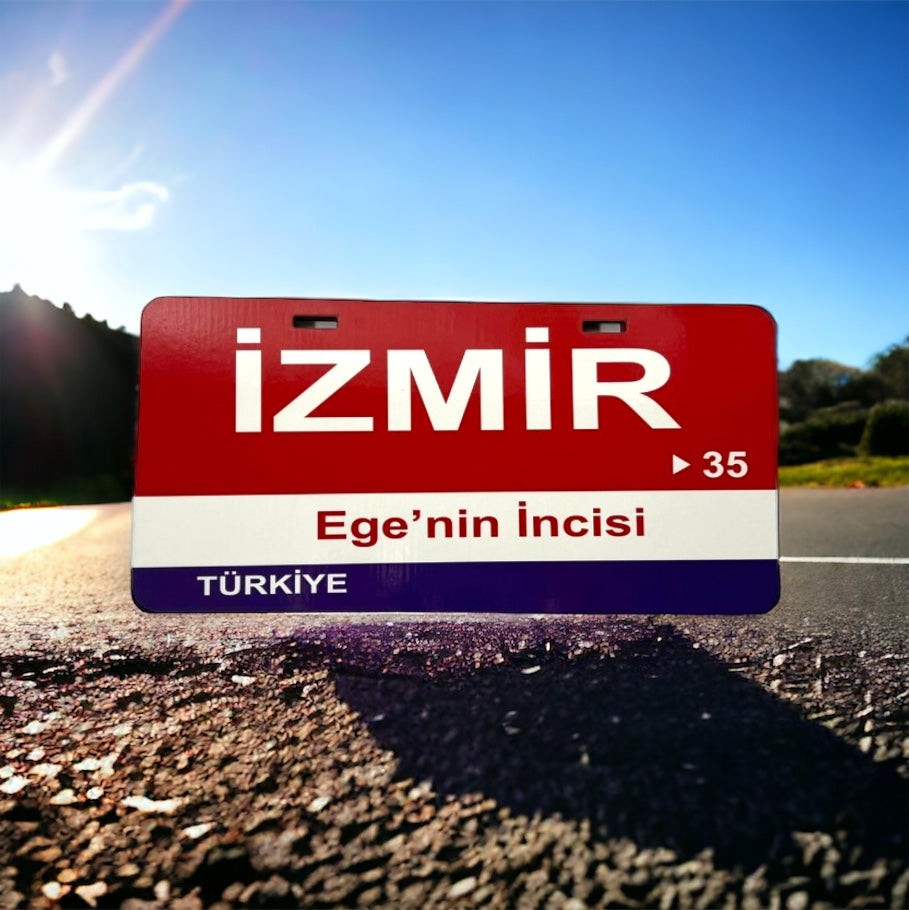 İzmir Sokak Tabelası