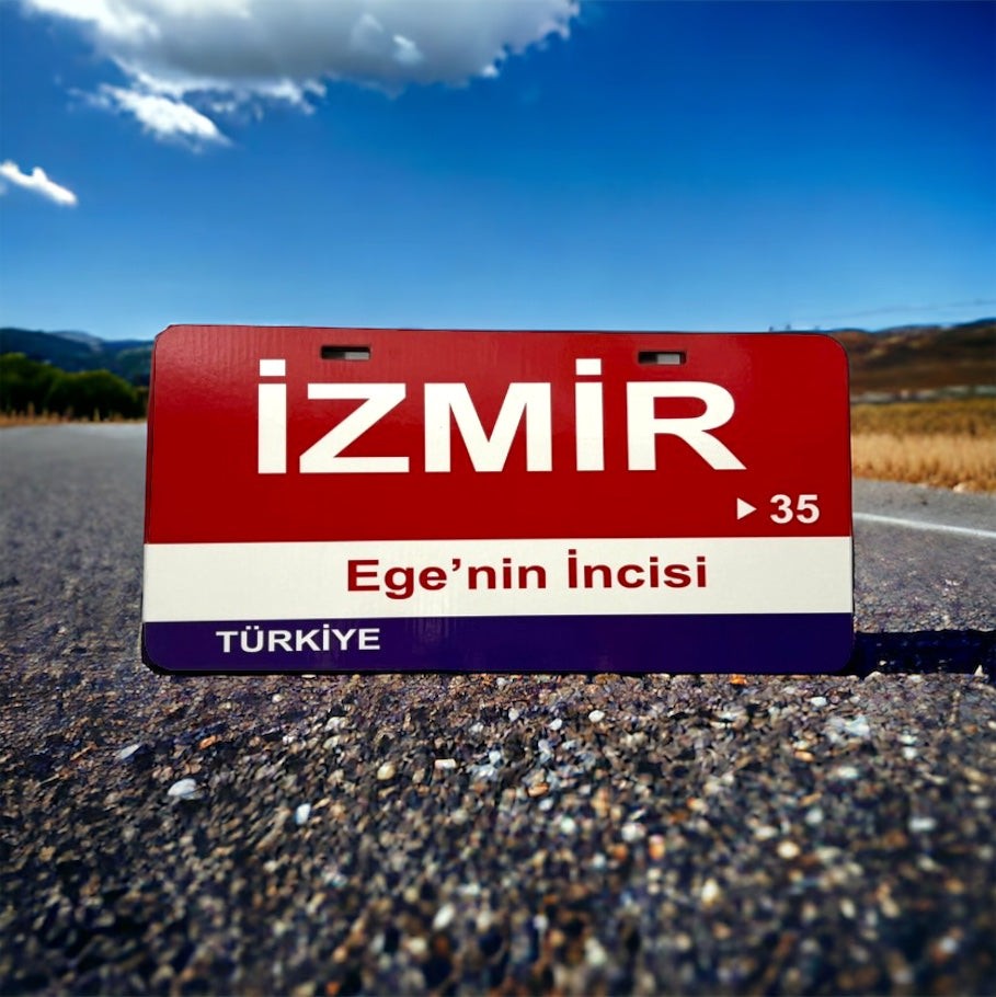 İzmir Sokak Tabelası