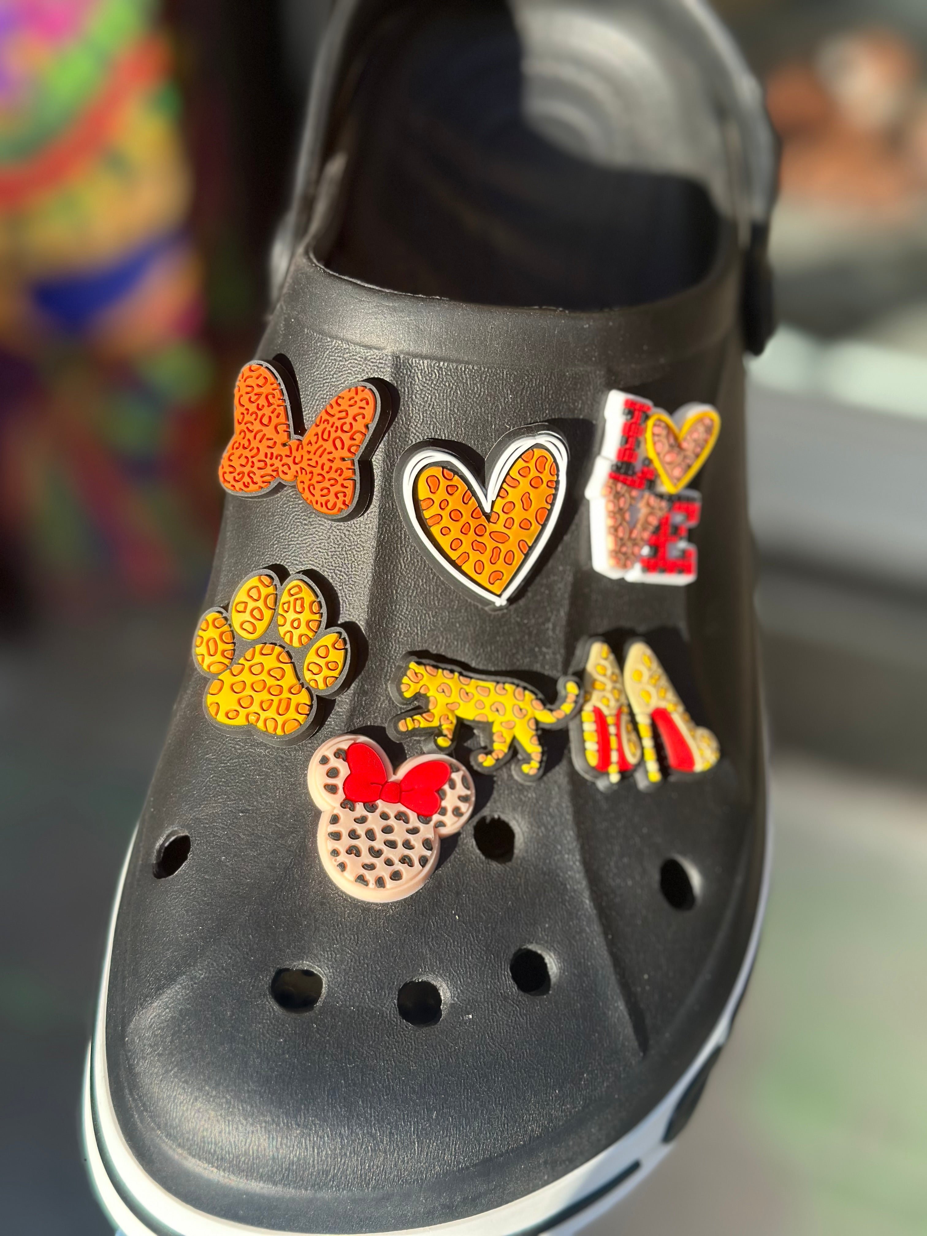 Crocs Süsü-Leopar Seti