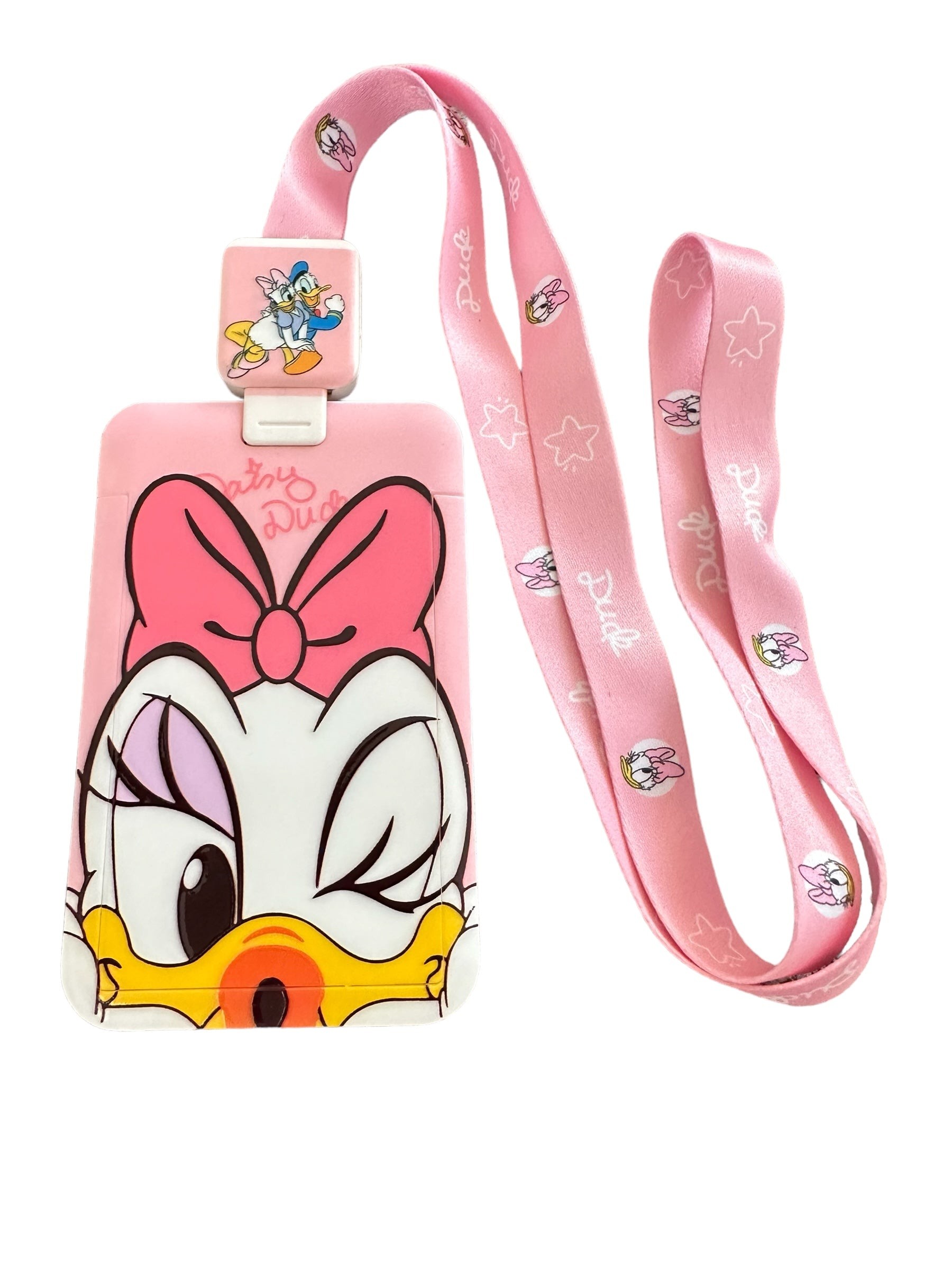 Daisy Duck - Pembe Yoyo Askılı Kartlık