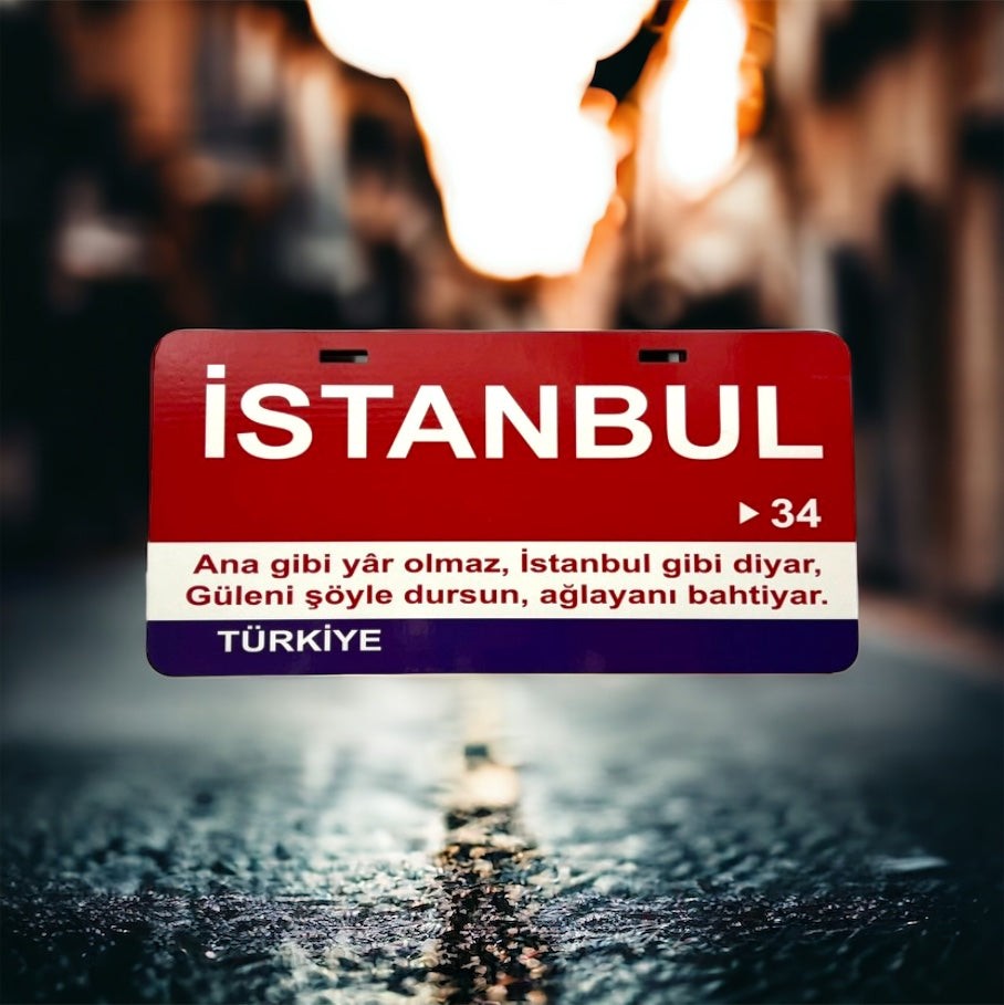 İstanbul Sokak Tabelası
