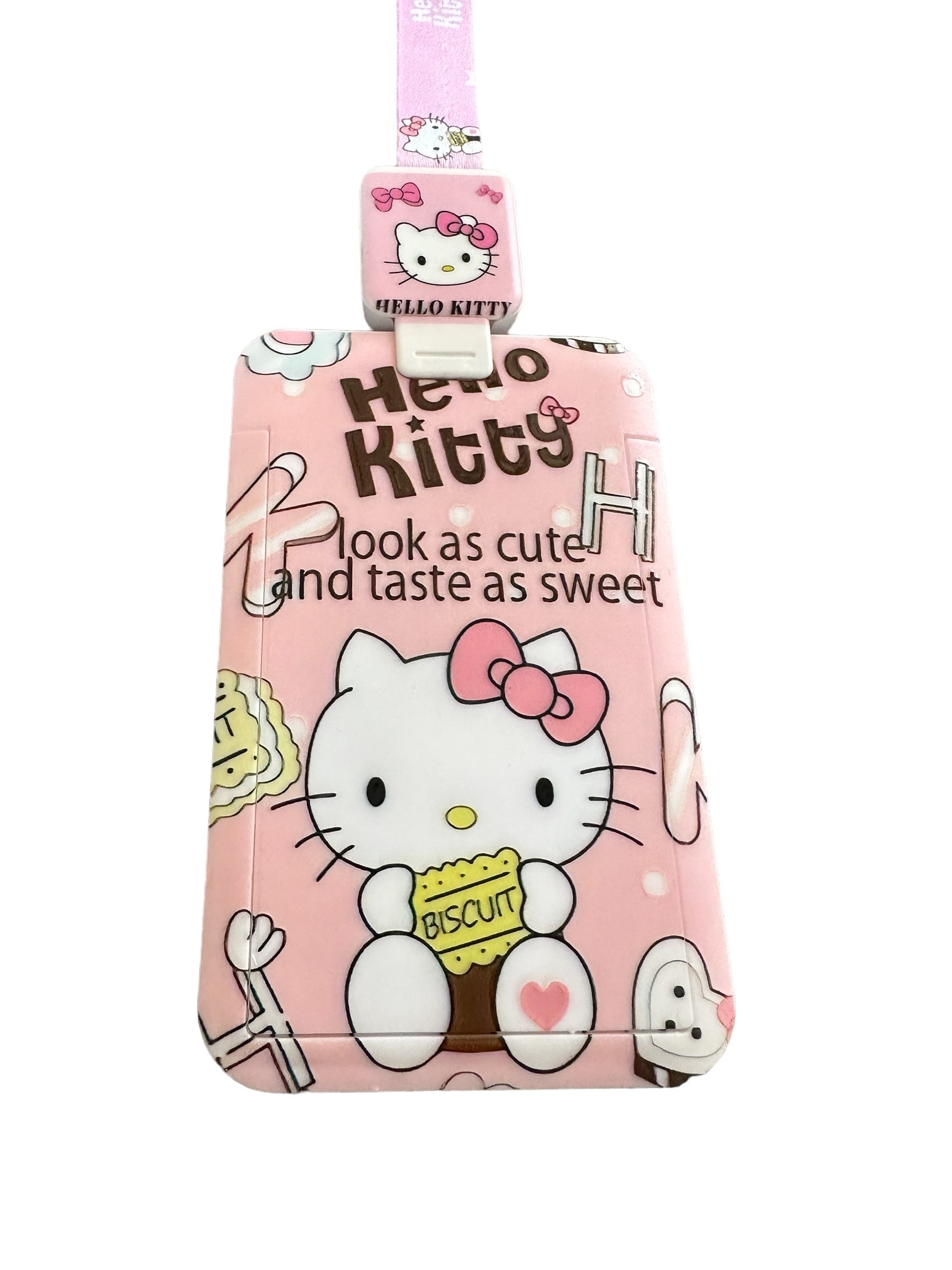 Hello Kitty - Biscuit Yoyo Askılı Kartlık