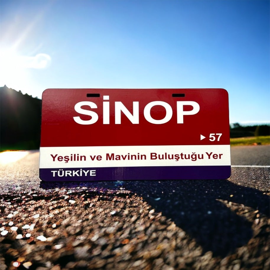 Sinop Sokak Tabelası
