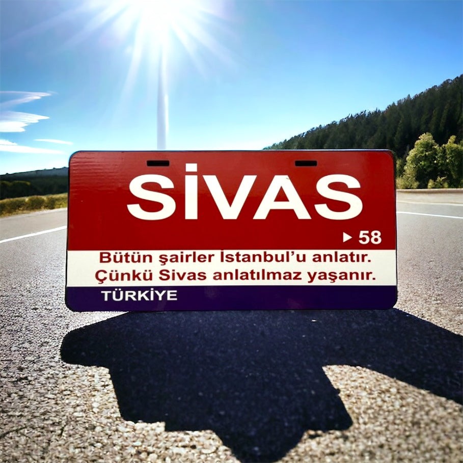 Sivas Sokak Tabelası