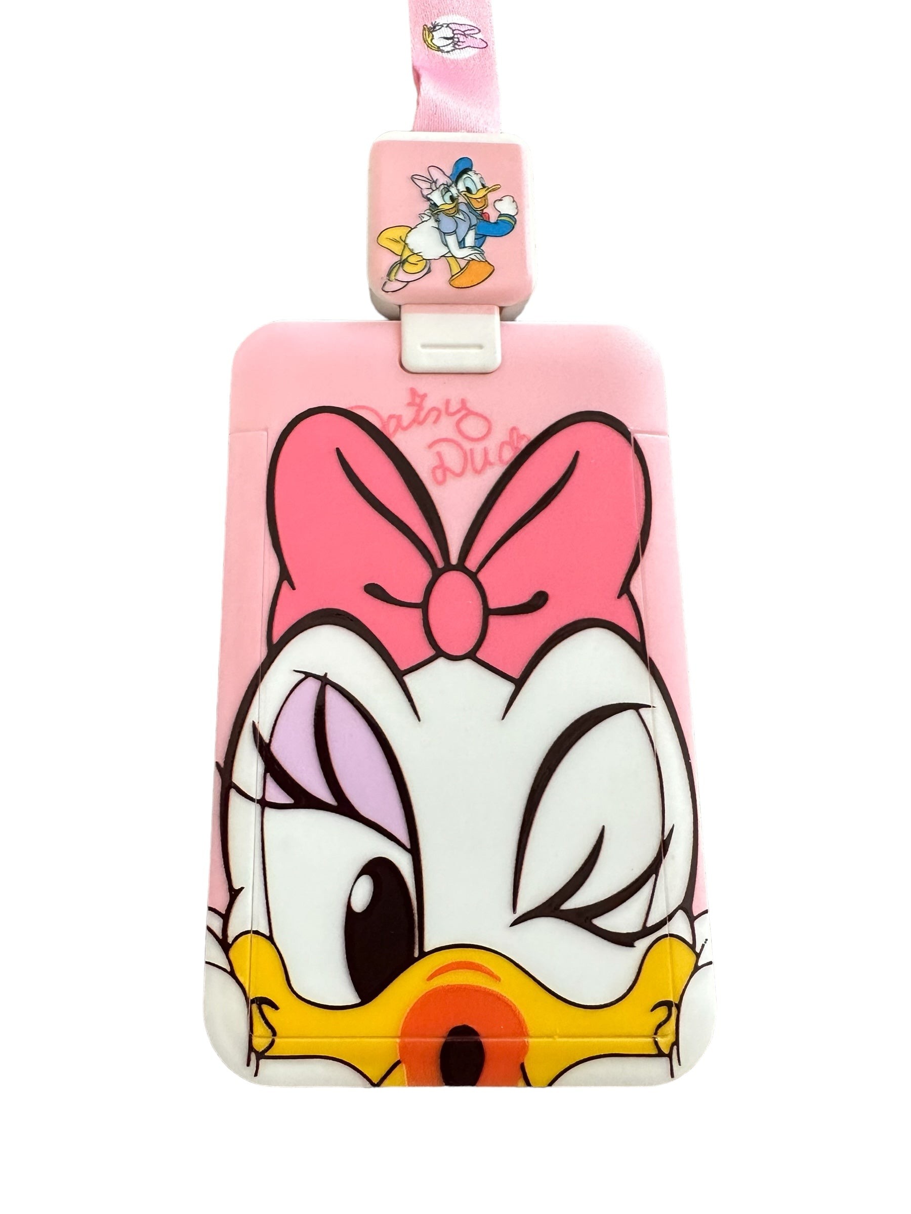 Daisy Duck - Pembe Yoyo Askılı Kartlık