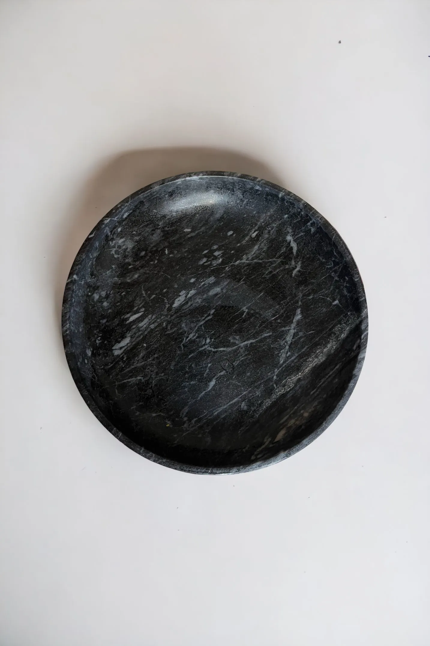 Black Marble Fruit Bowl