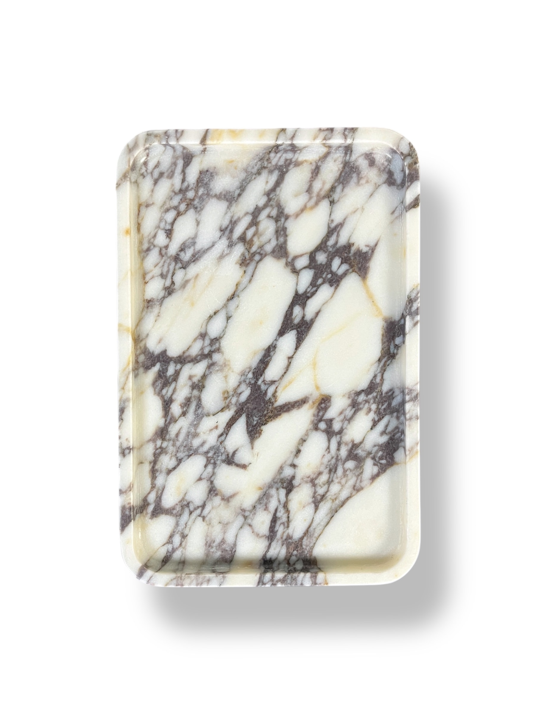 Calacatta Viola Marble Decorative Tray