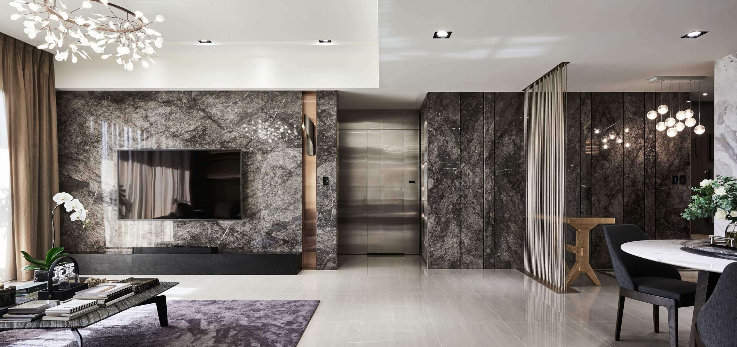 Interior Wall Tiles Pineta Black Marble