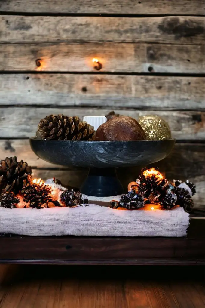 Black Marble Fruit Bowl