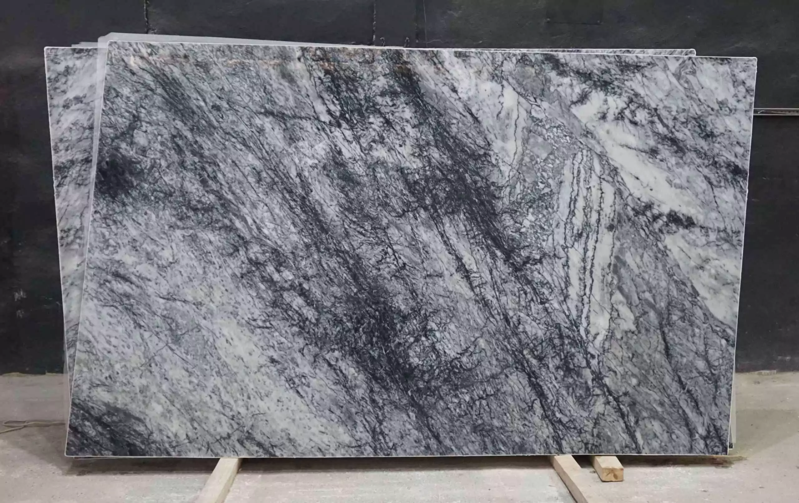 Pineta Black Marble Slab