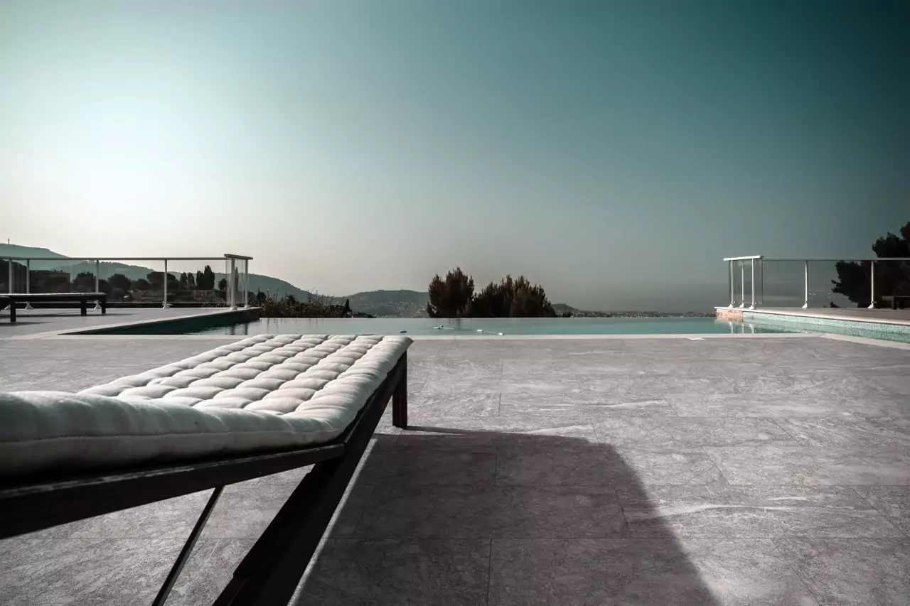 Marble Pool Pavers - Sky Marble