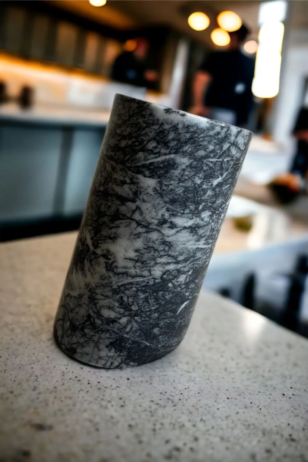 Gray Marble Bottle Cooler