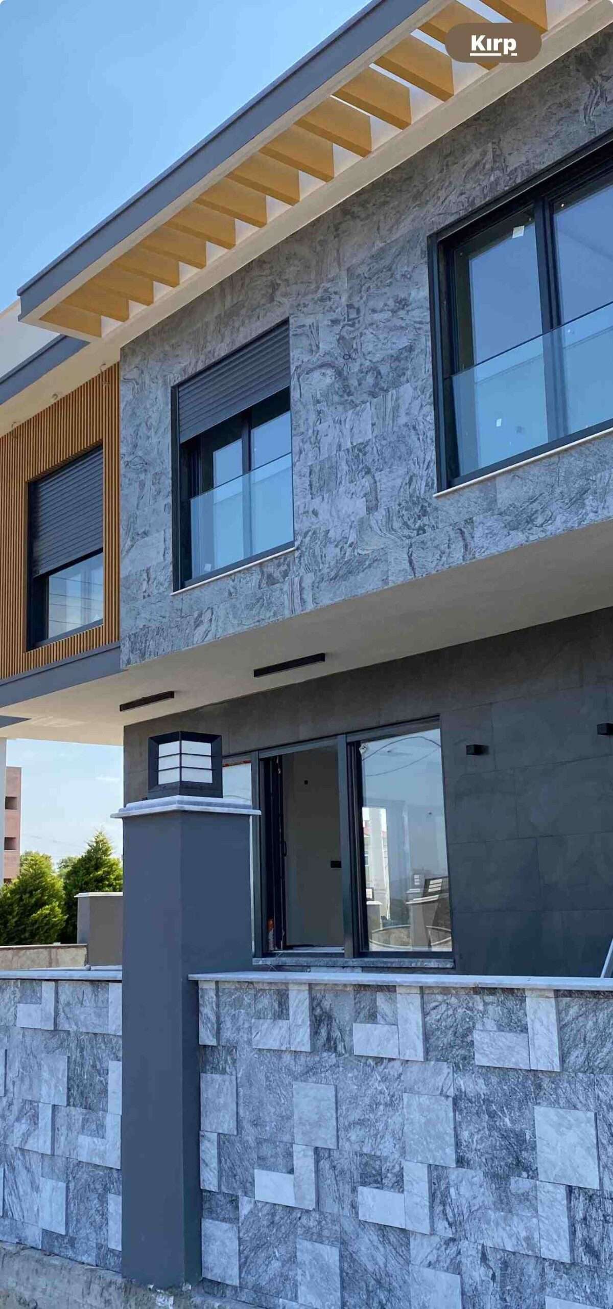 Exterior Wall Panel Pineta Black Marble