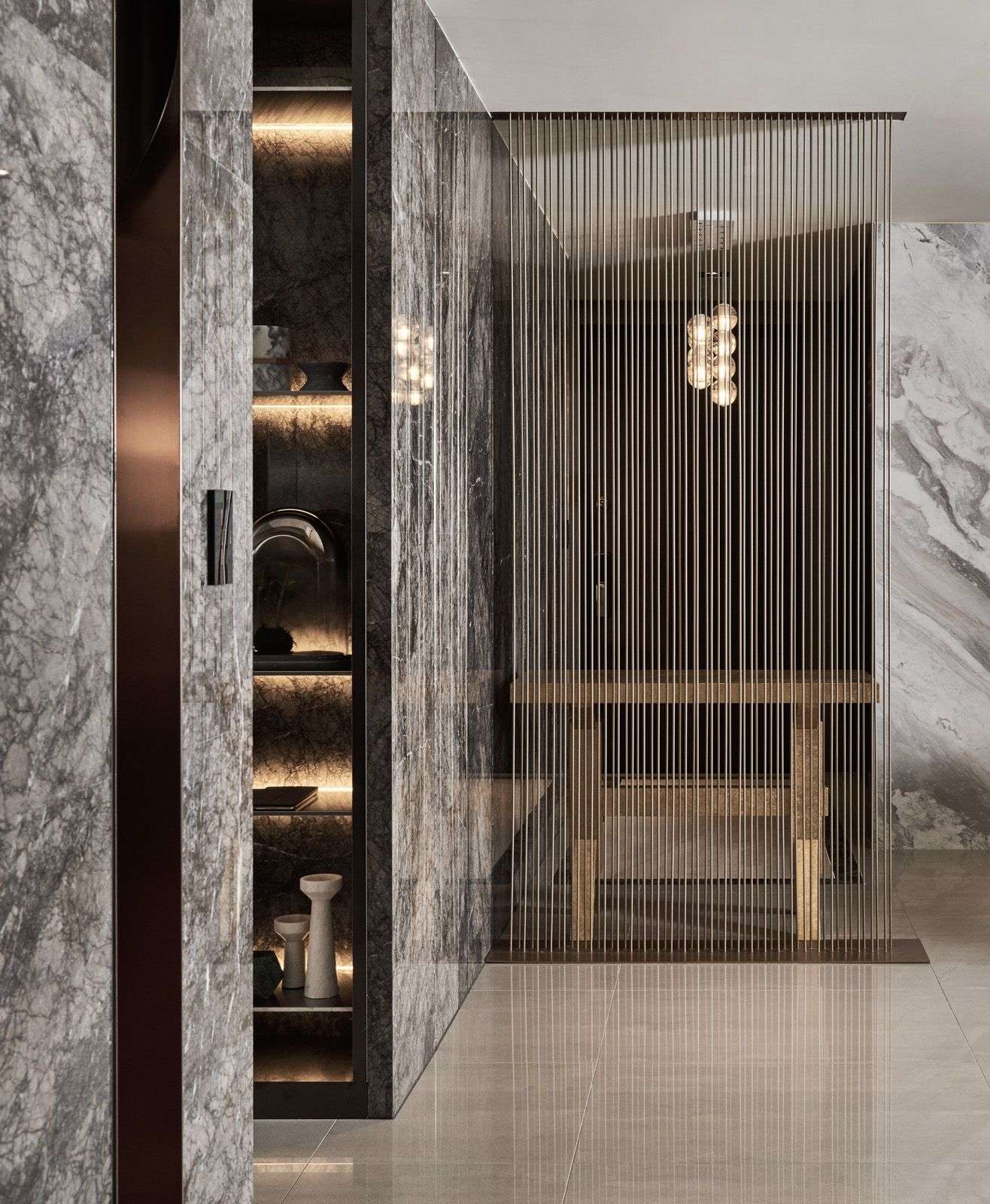 Interior Wall Tiles Pineta Black Marble