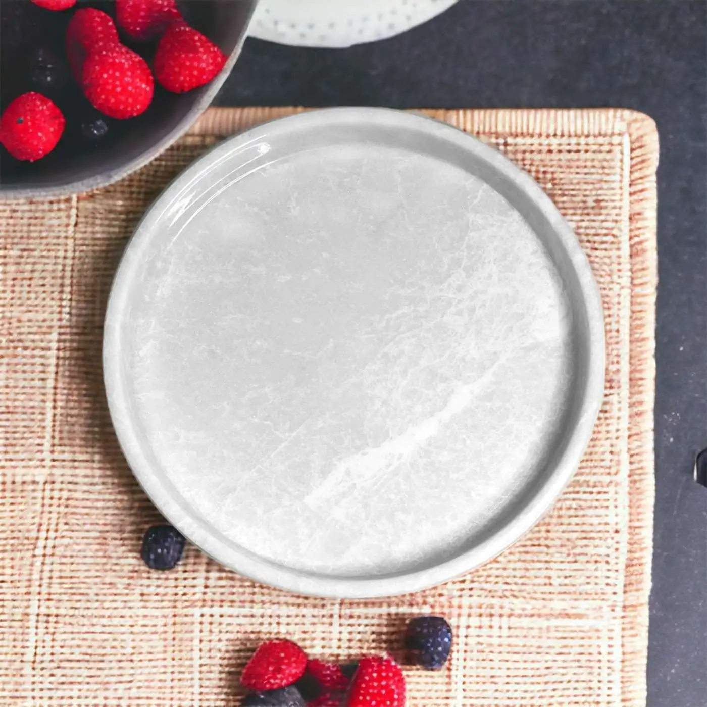 White Marble Decorative Tray