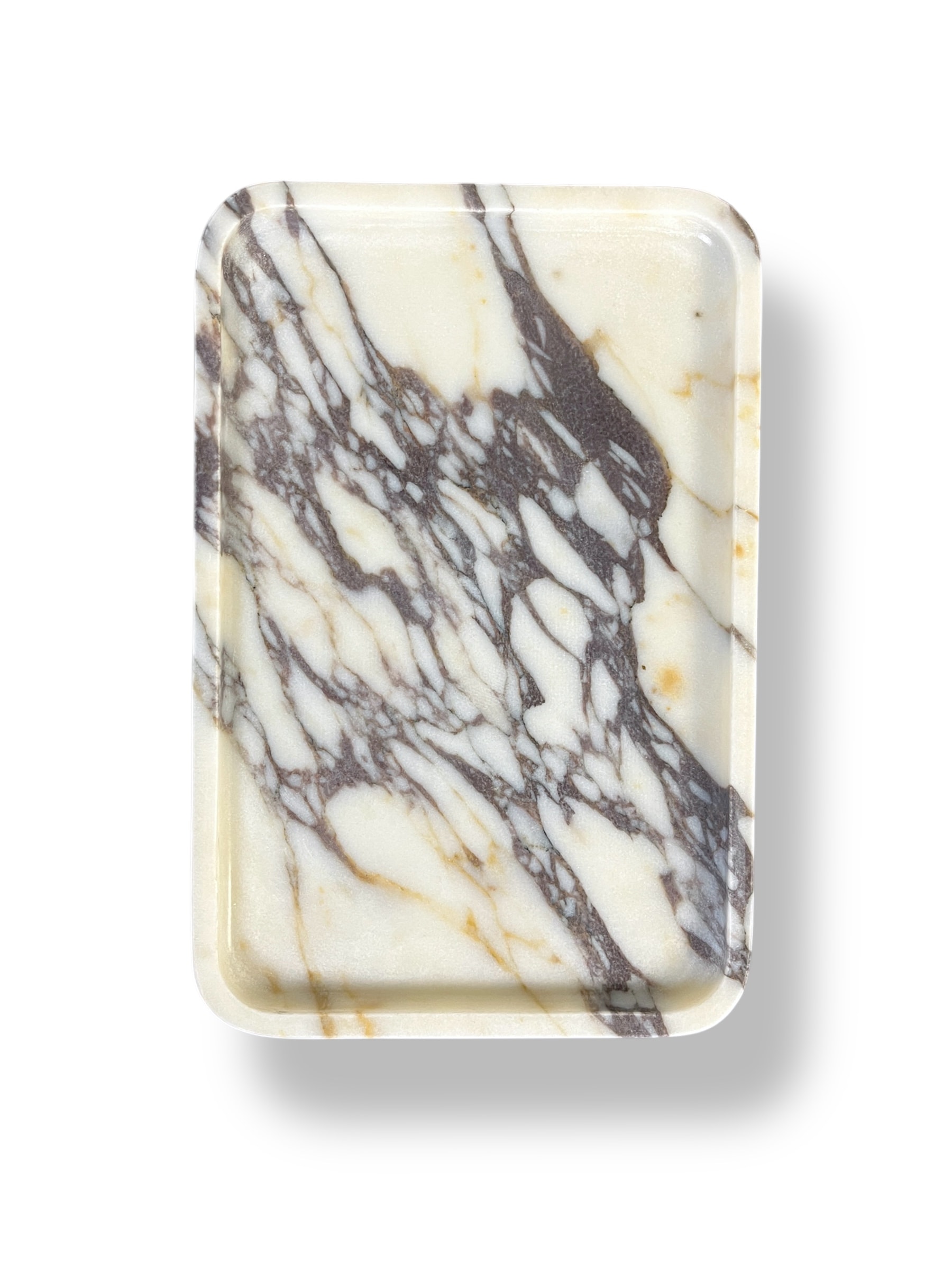 Calacatta Viola Marble Decorative Tray