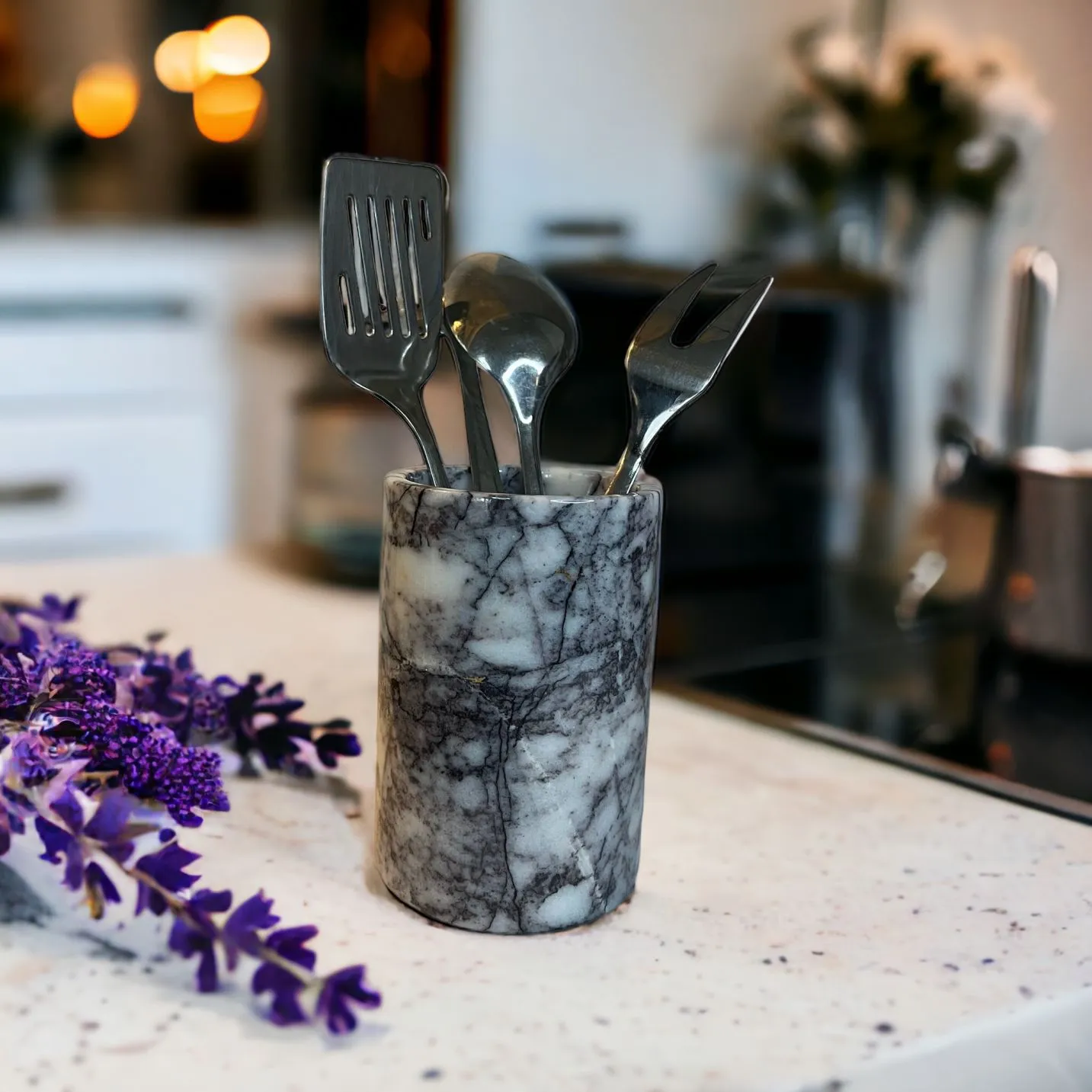 Marble Utensil Holder
