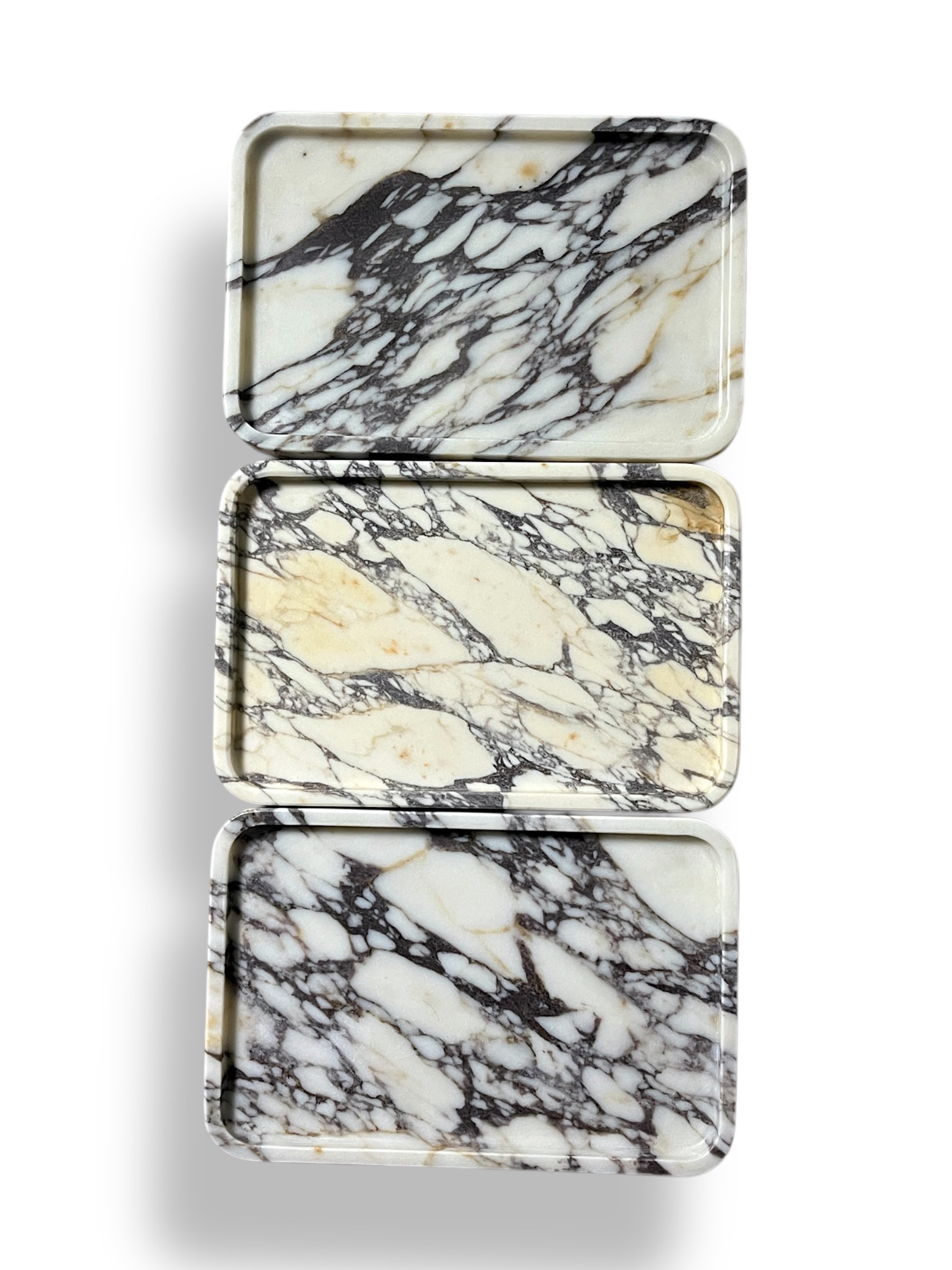 Calacatta Viola Marble Decorative Tray
