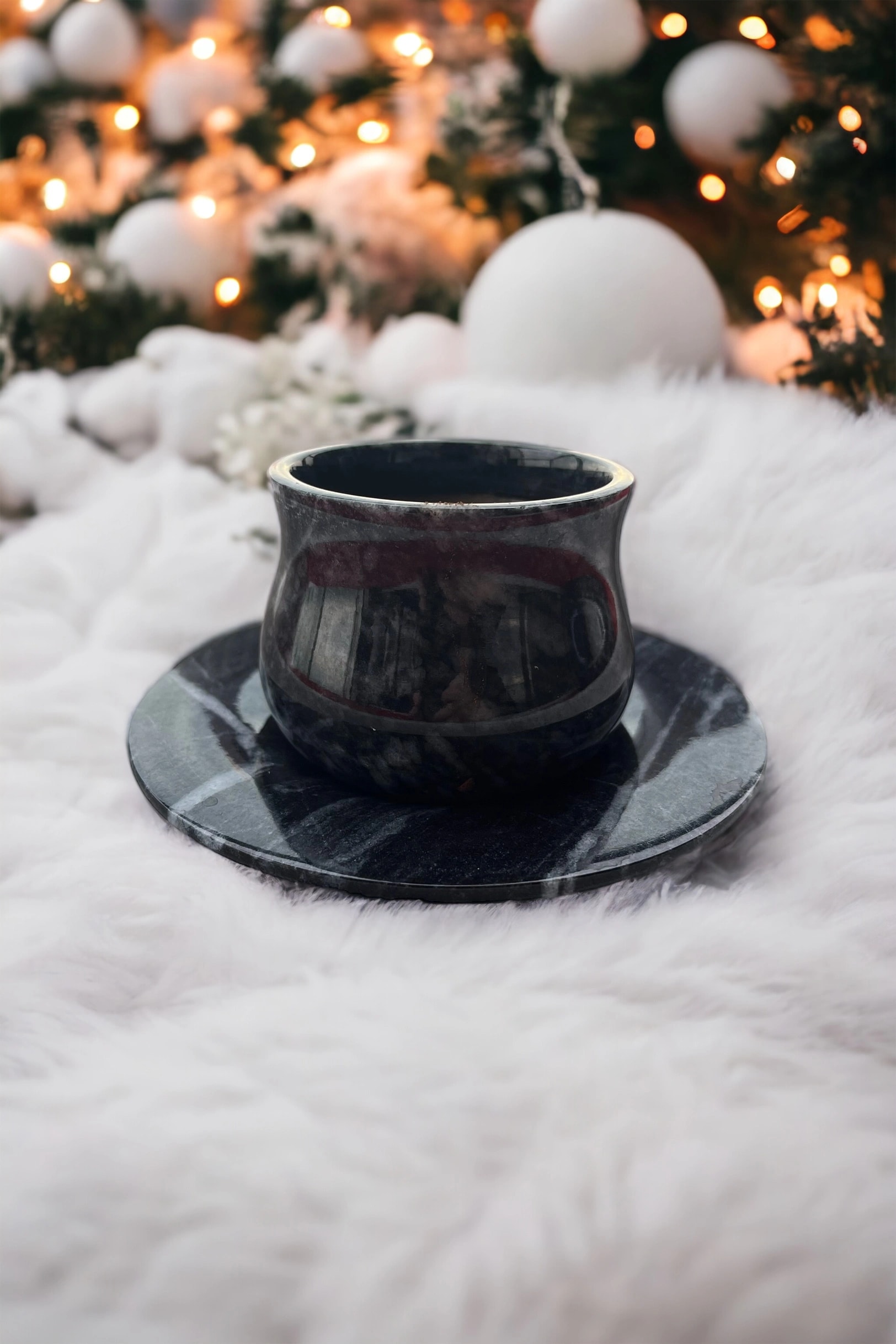 Marble Turkish Coffee Set (1 pack)