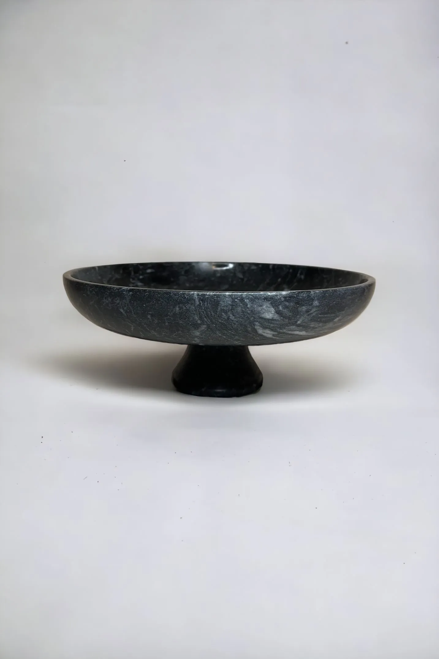 Black Marble Fruit Bowl