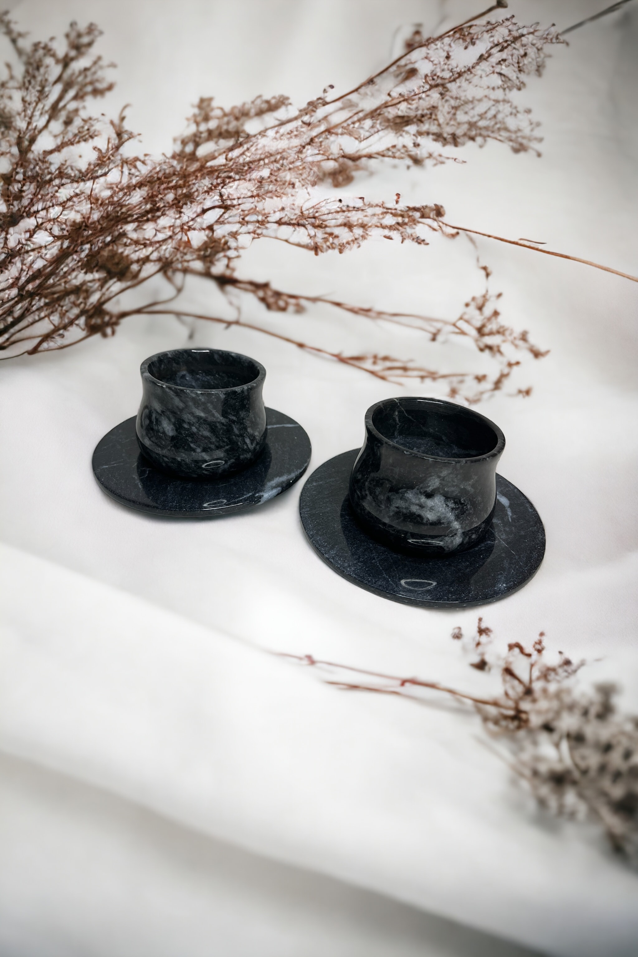Marble Coffee Cup Set