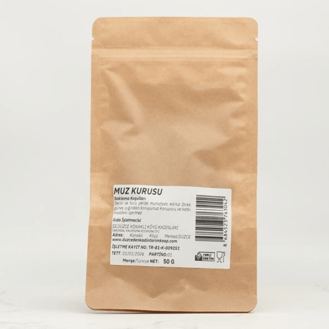 Düzce'den Muz Kurusu - 50 g