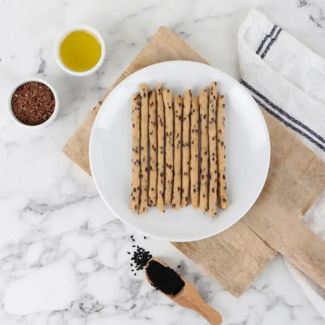 Glutensiz Çörek Otlu Grissini- 80 g